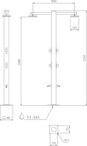 Ombrellone da Giardino dimensioni